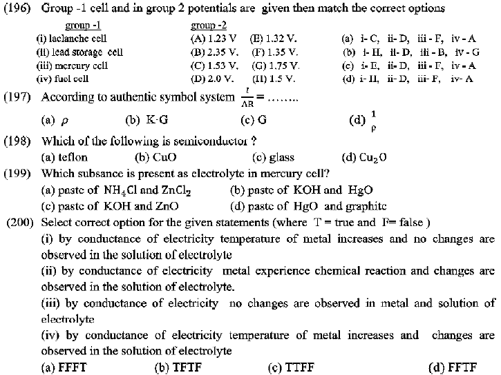 ap chemistry redox multiple choice